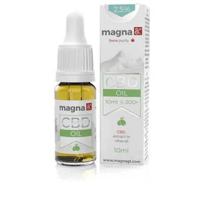 2,5% CBD olaj (olívaolajban)