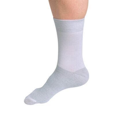 "Silver Socks Long" ezüstszálas zokni fehér (35-38)