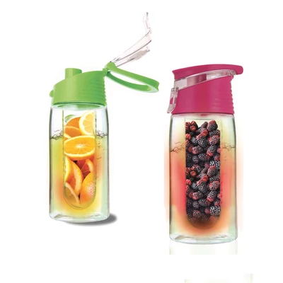 Limonádé készítő palack (450 ml, zöld)-GYVL2Z